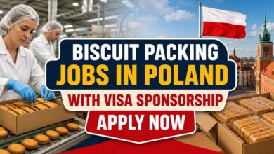 Biscuit Packing Jobs in Poland with Visa Sponsorship