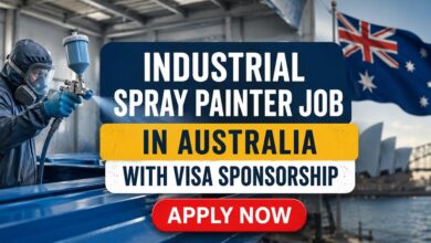 Industrial Spray Painter Job in Australia with Visa Sponsorship