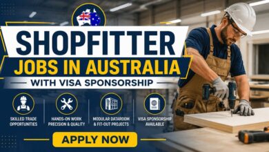Shopfitter Jobs in Australia with Visa Sponsorship