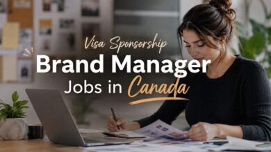 Visa Sponsorship Brand Manager Jobs in Canada
