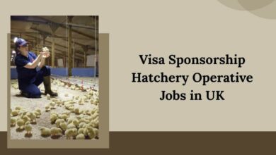 Visa Sponsorship Hatchery Operative Jobs in UK