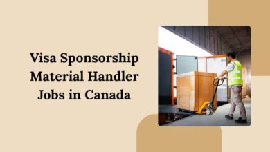 Visa Sponsorship Material Handler Jobs in Canada