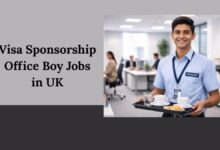 Visa Sponsorship Office Boy Jobs in UK