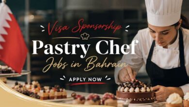 Visa Sponsorship Pastry Chef Jobs in Bahrain