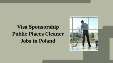 Visa Sponsorship Public Places Cleaner Jobs in Poland