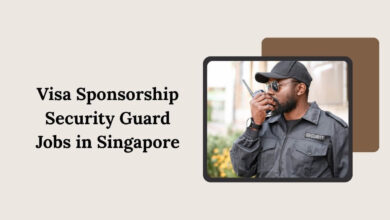 Visa Sponsorship Security Guard Jobs in Singapore