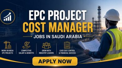 EPC Project Cost Manager Jobs in Saudi Arabia