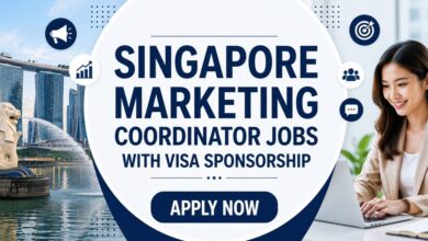 Singapore Marketing Coordinator Jobs with Visa Sponsorship
