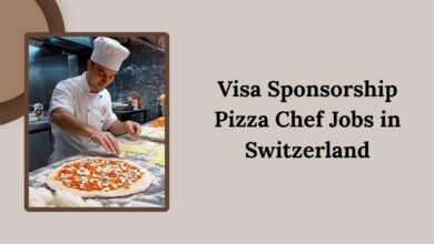 Visa Sponsorship Pizza Chef Jobs in Switzerland