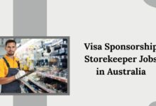 Visa Sponsorship Storekeeper Jobs in Australia