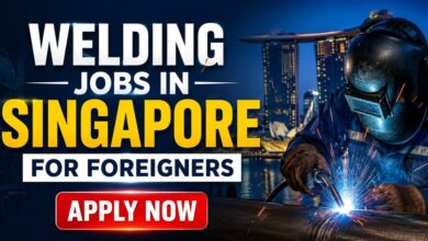 Welding Jobs in Singapore For Foreigners